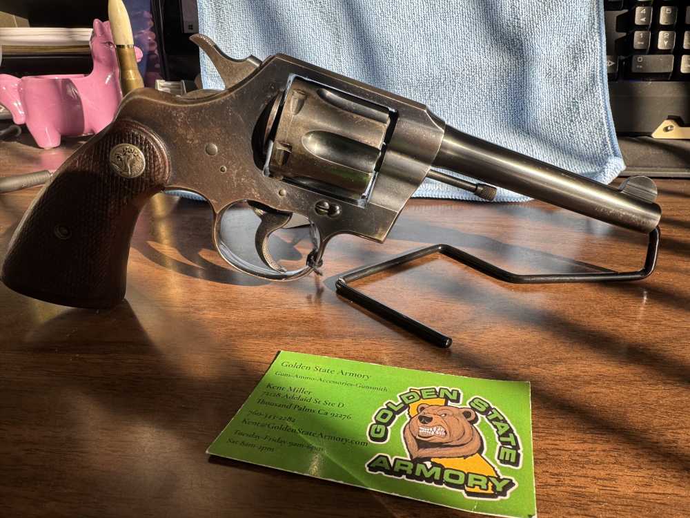 COLT OFFICIAL POLICE .38SP 6 SHOT REVOLVER-img-8