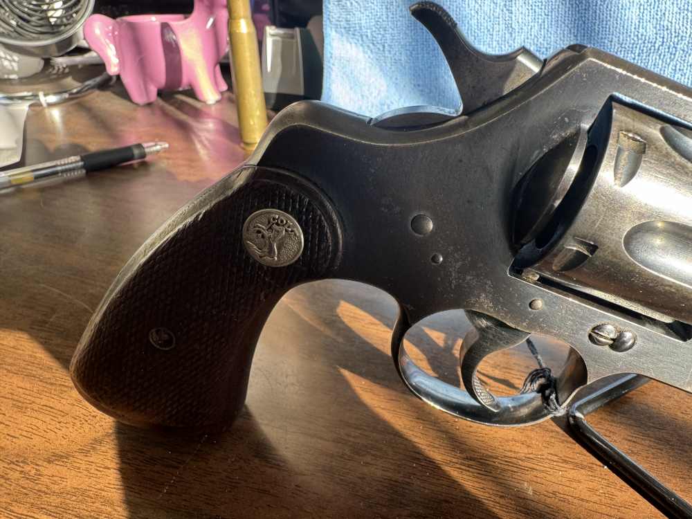COLT OFFICIAL POLICE .38SP 6 SHOT REVOLVER-img-10