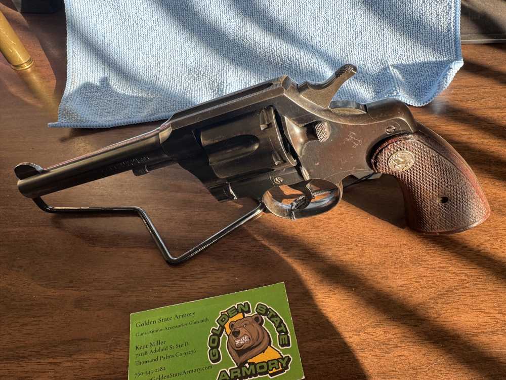 COLT OFFICIAL POLICE .38SP 6 SHOT REVOLVER-img-1