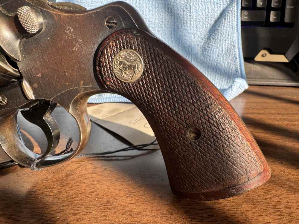 COLT OFFICIAL POLICE .38SP 6 SHOT REVOLVER-img-2