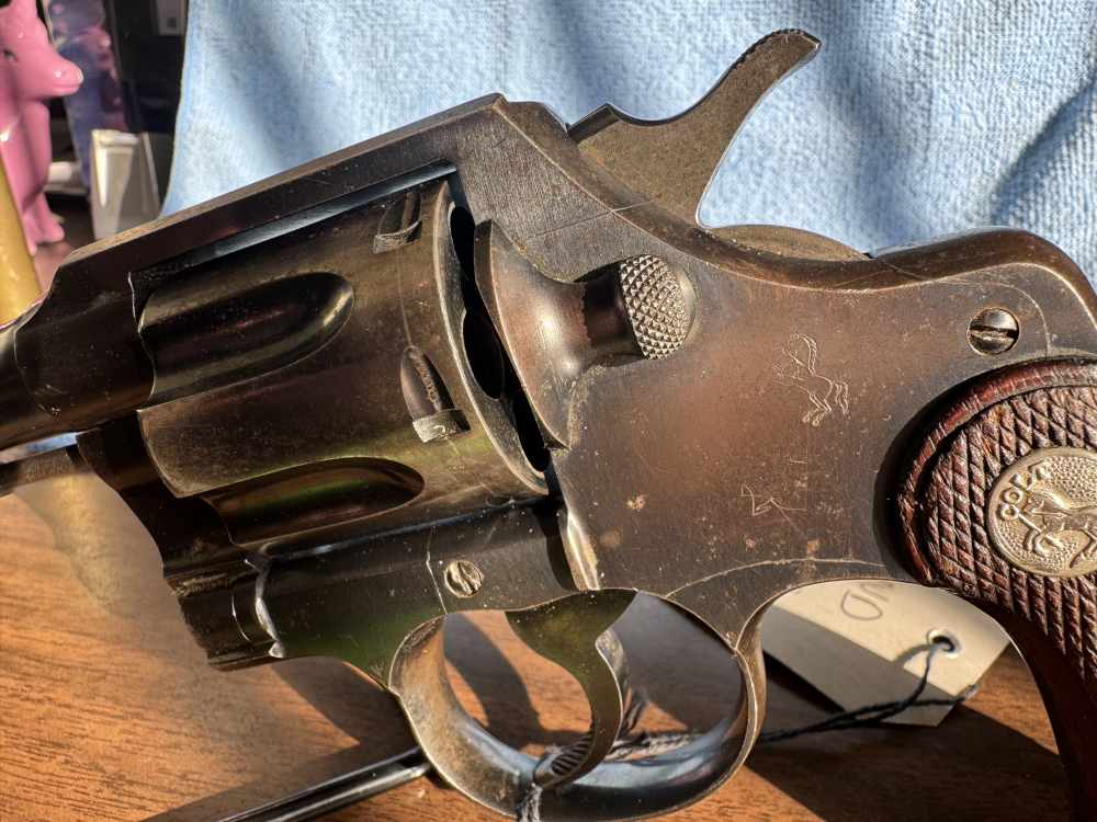 COLT OFFICIAL POLICE .38SP 6 SHOT REVOLVER-img-3