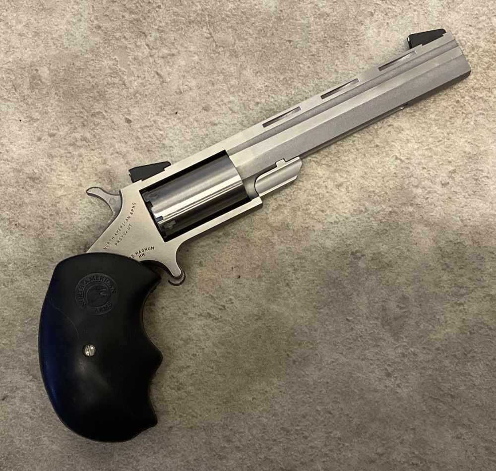 North American Arms Mini Master Convertible .22 LR/.22 WMR 4" BBL -img-0