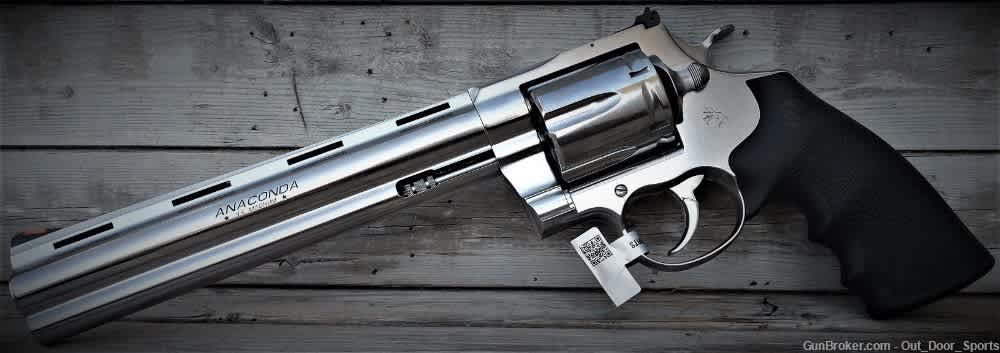 Colt Anaconda .44 Mag 8" Vent Rib Interchangeable Sights DA/SA EZ Pay $118-img-3