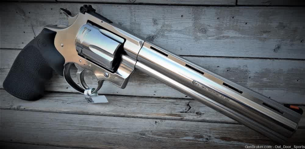 Colt Anaconda .44 Mag 8" Vent Rib Interchangeable Sights DA/SA EZ Pay $118-img-8