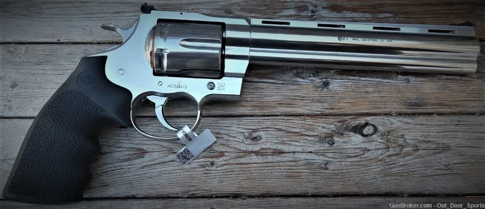 Colt Anaconda .44 Mag 8" Vent Rib Interchangeable Sights DA/SA EZ Pay $118-img-7