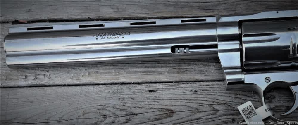Colt Anaconda .44 Mag 8" Vent Rib Interchangeable Sights DA/SA EZ Pay $118-img-2