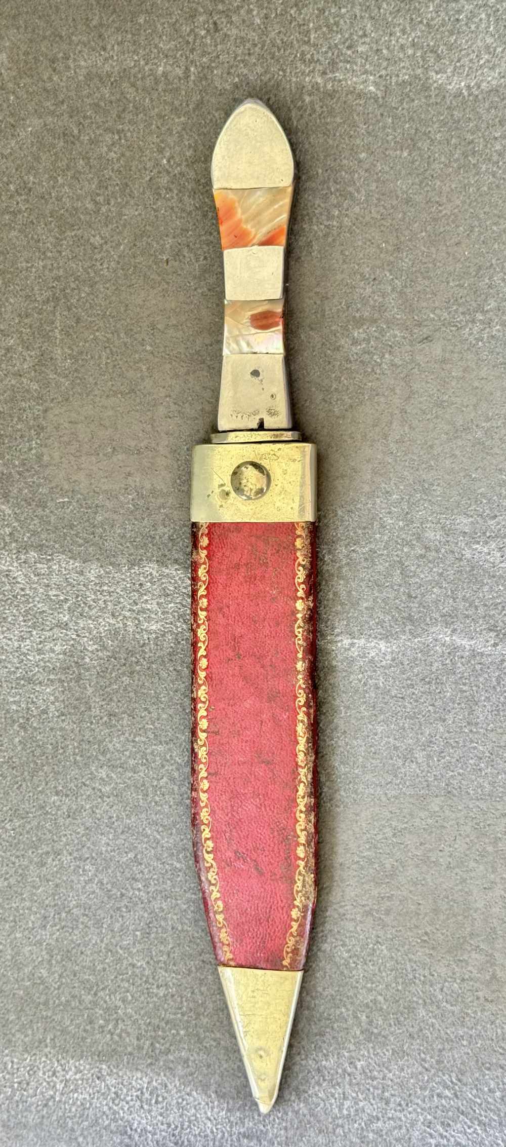 Scarce M. Price San Fran Belt Knife. -img-0