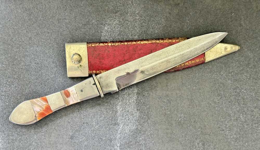 Scarce M. Price San Fran Belt Knife. -img-2