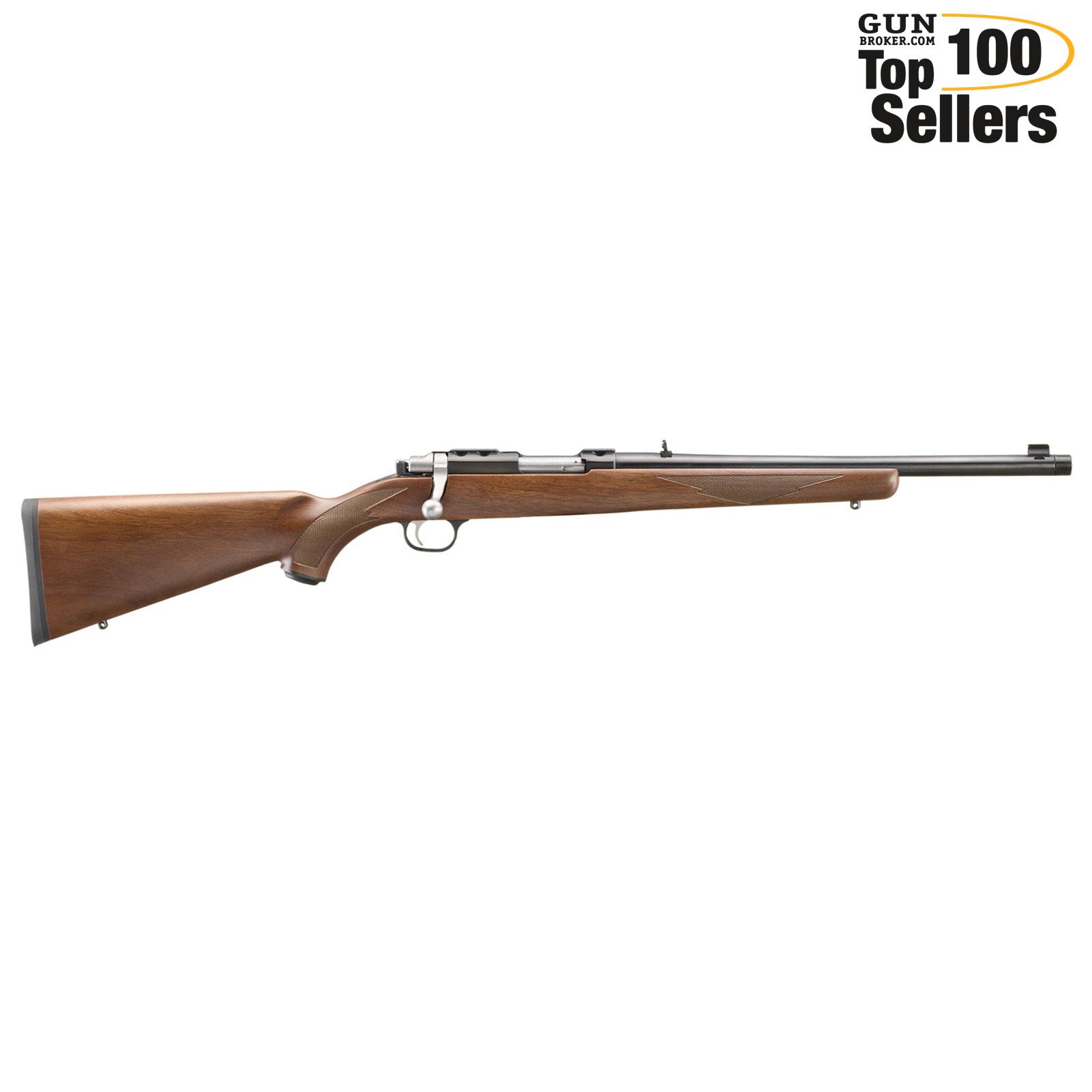 RUGER 77/44 .44 Rem Mag 16.6" Threaded 4rd American Walnut Stock Rifle 7428-img-0