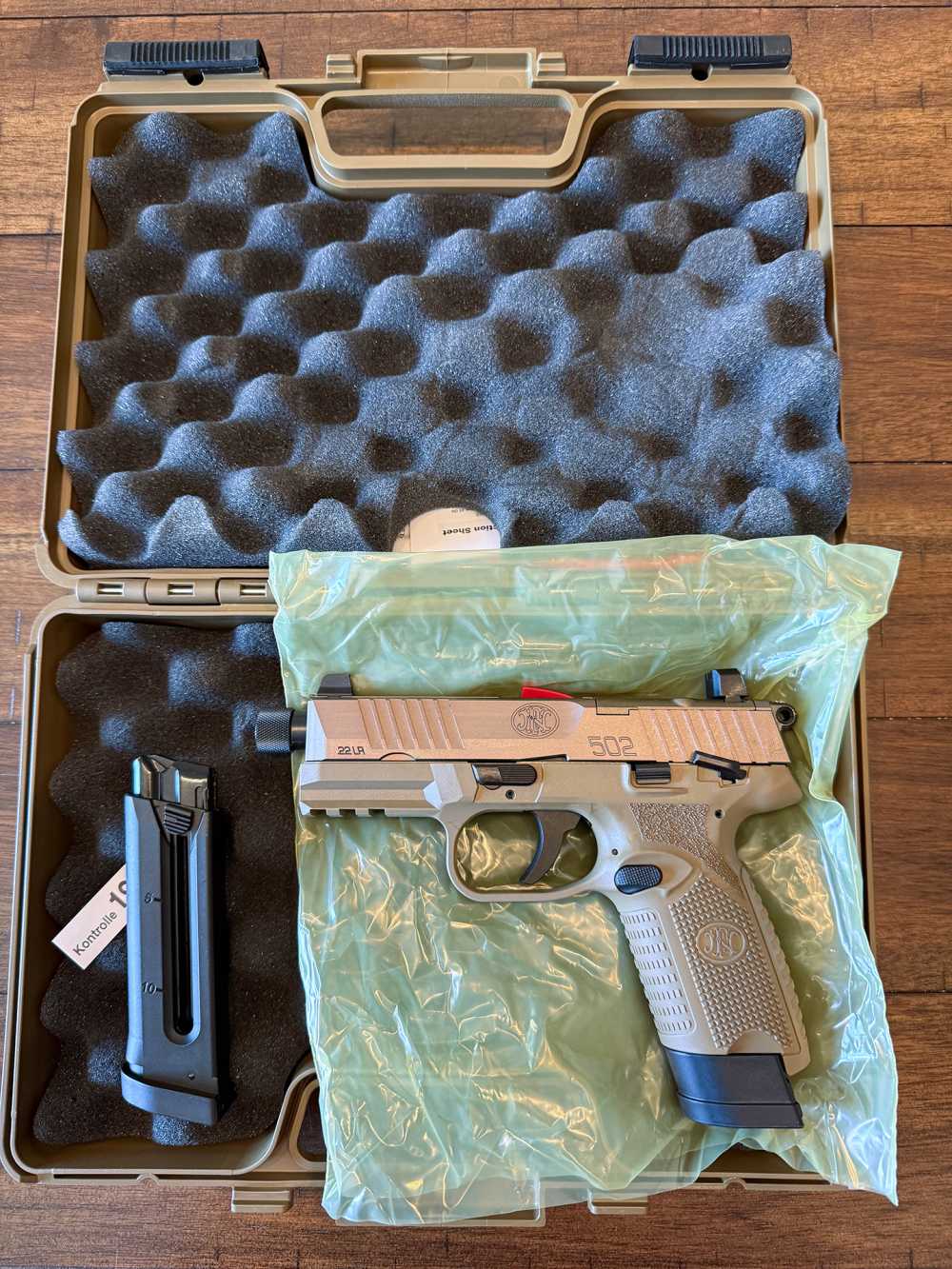 FN 502 Tactical 22 LR FDE, 66-101006-img-0