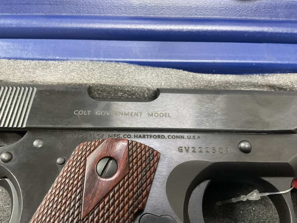 Colt 1911 Government, 5" National Match Barrel, .45 ACP,w/box manual-img-12