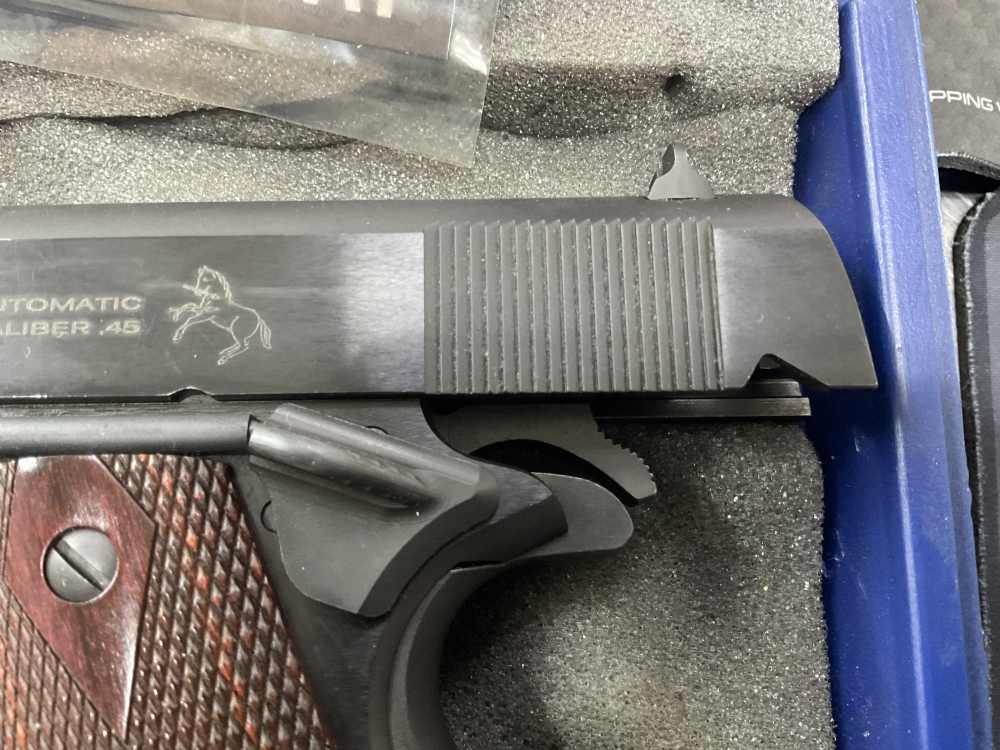 Colt 1911 Government, 5" National Match Barrel, .45 ACP,w/box manual-img-3