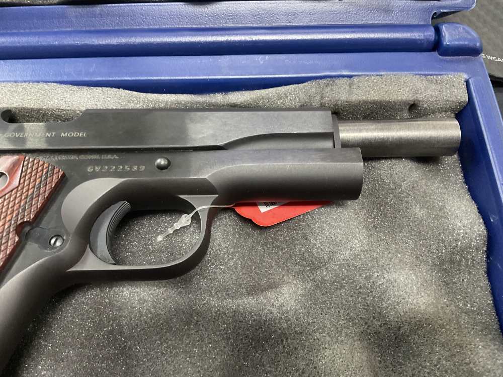 Colt 1911 Government, 5" National Match Barrel, .45 ACP,w/box manual-img-9