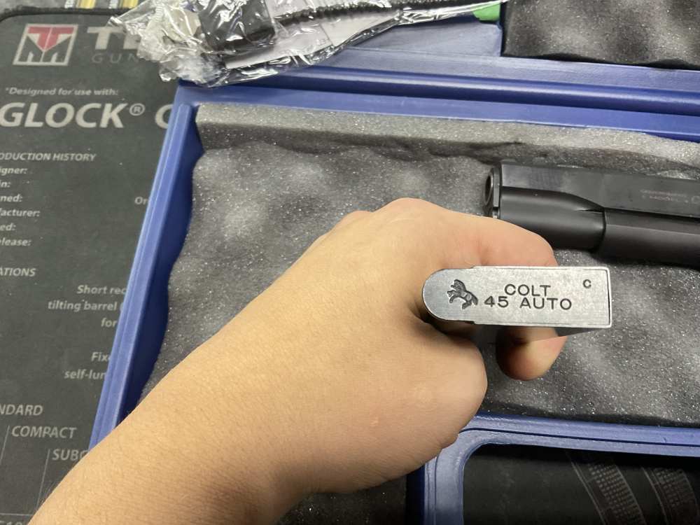 Colt 1911 Government, 5" National Match Barrel, .45 ACP,w/box manual-img-18