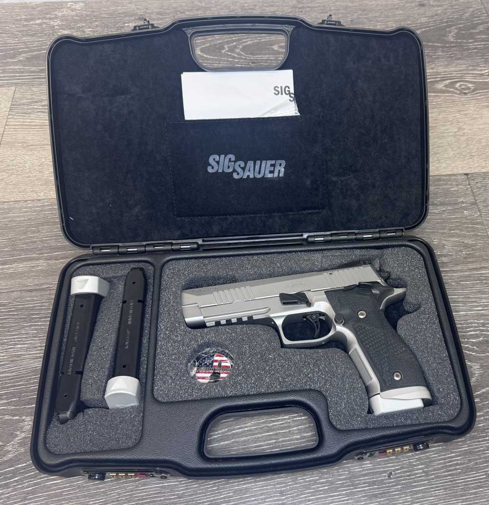 Sig Sauer 226X5-9-STAS P226 X-Five X5 9mm Stainless Custom Works BAD BOYS! -img-0