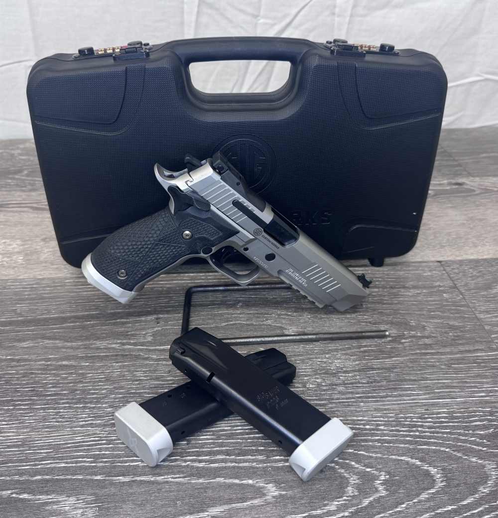 Sig Sauer 226X5-9-STAS P226 X-Five X5 9mm Stainless Custom Works BAD BOYS! -img-2
