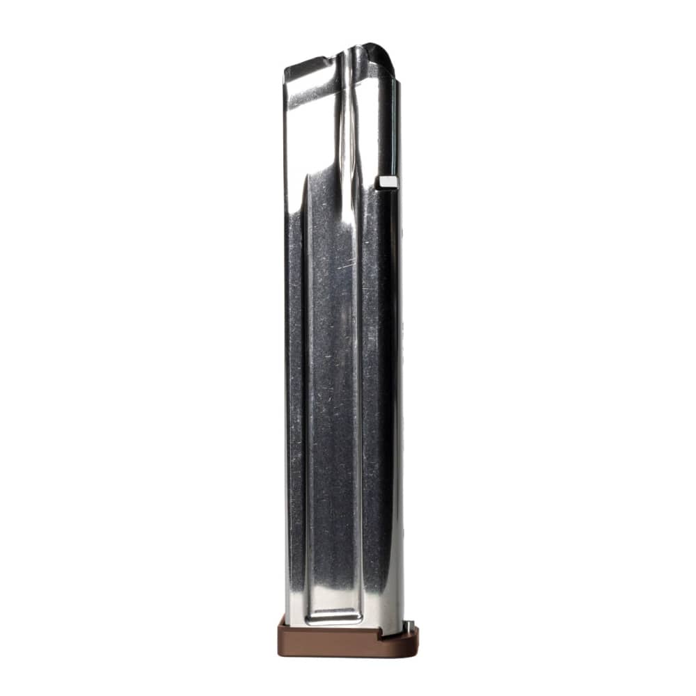 NEW Taran TTI Check-Mate 2011 170mm Mag 4mm Coyote Bronze Base Pad 9mm 26rd-img-0