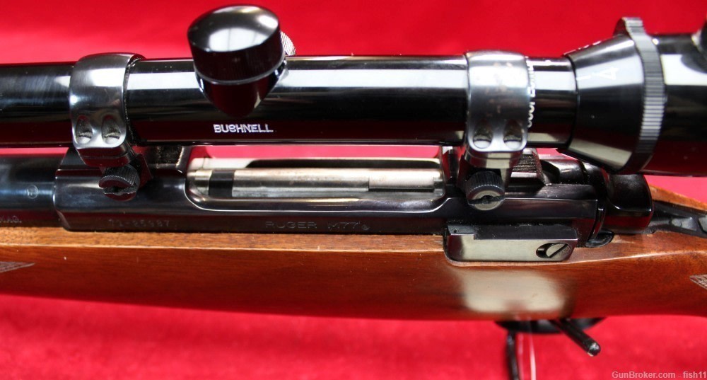 Ruger 77 .338 Win 1974 Mfg w/ Bushnell 1.5-4X-img-13
