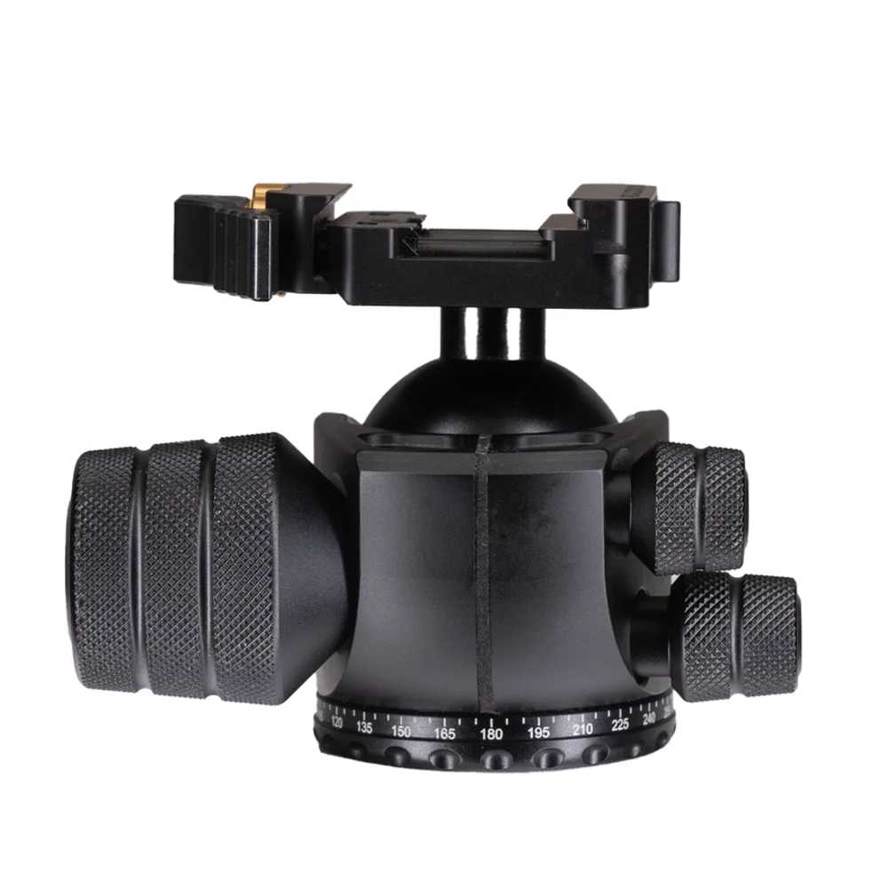 Two Vets Tripods 44MM Dual Tension Ballhead W/ Arcalock Dual Clamp-img-2