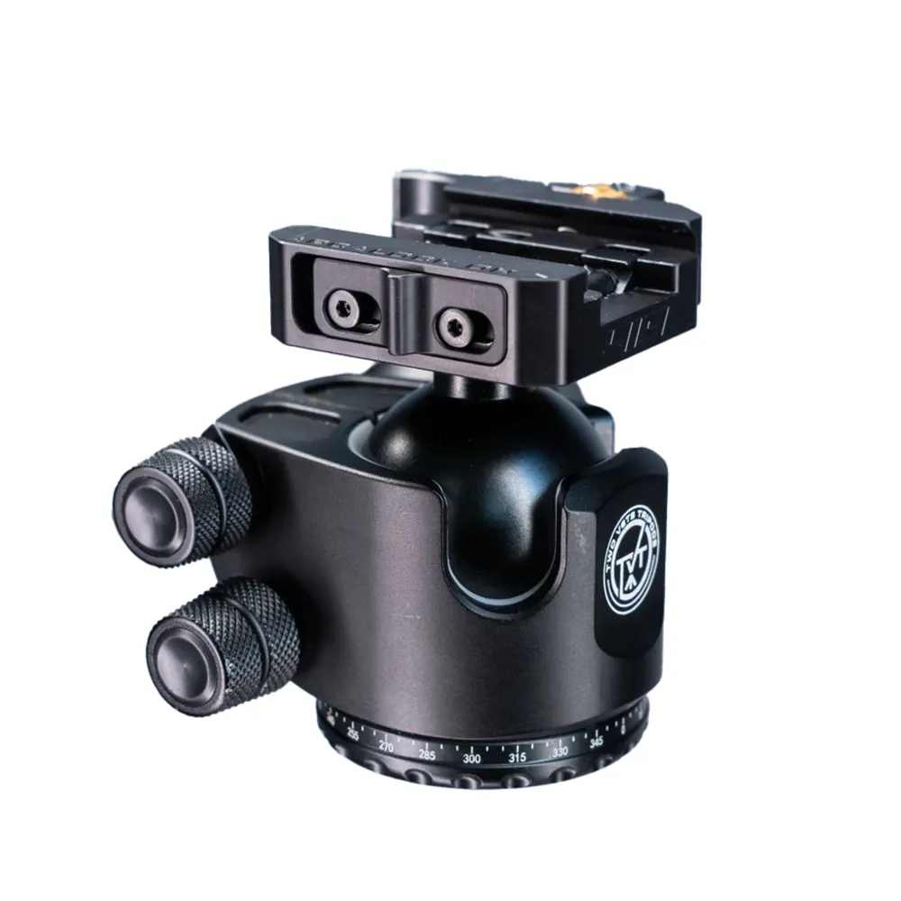 Two Vets Tripods 44MM Dual Tension Ballhead W/ Arcalock Dual Clamp-img-3