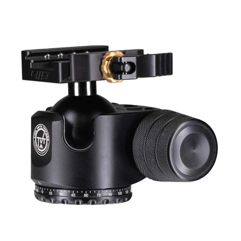 Two Vets Tripods 44MM Dual Tension Ballhead W/ Arcalock Dual Clamp-img-1