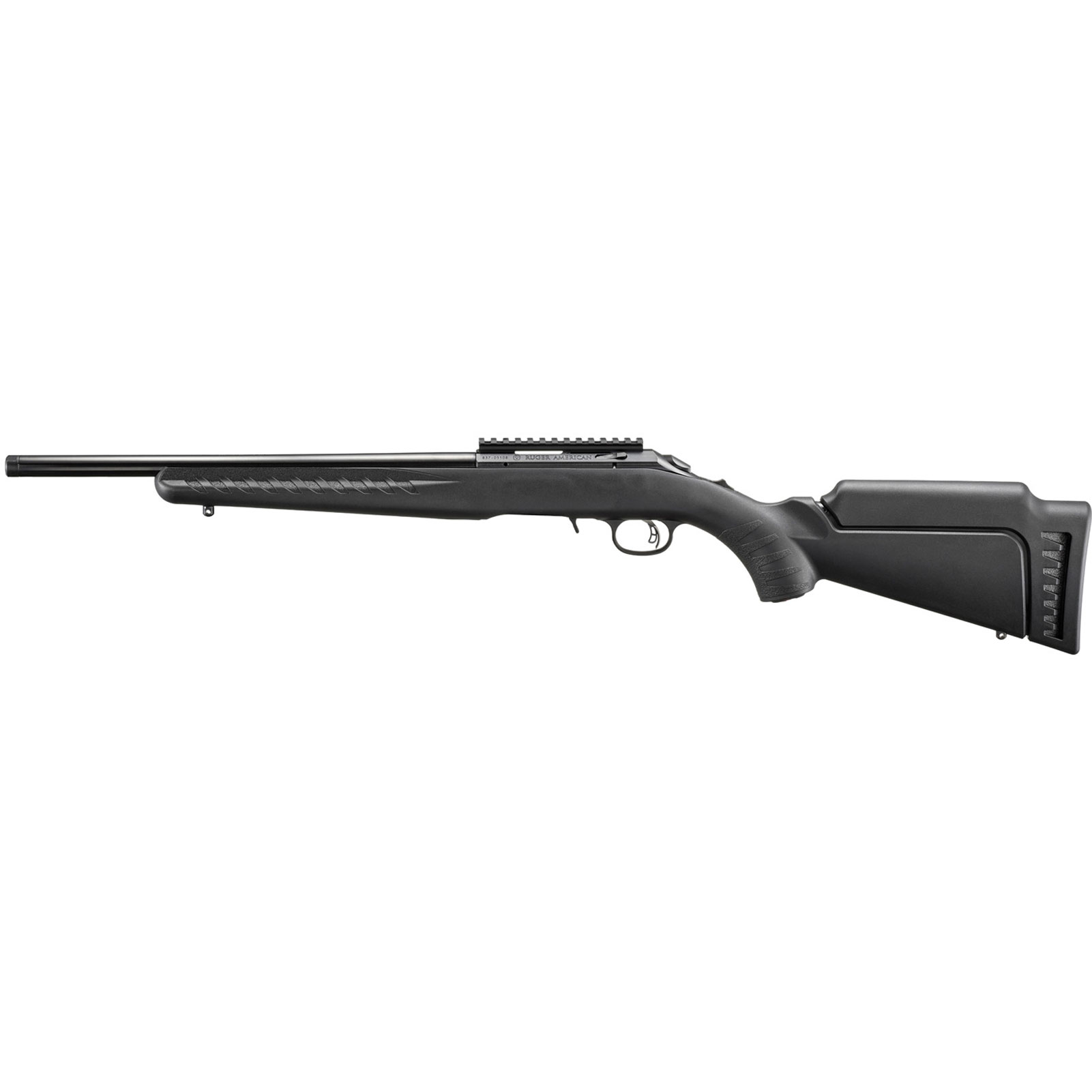 RUGER American Rimfire 22 WMR 16.1in 9rd Black Bolt-Action Rifle (8392)-img-5