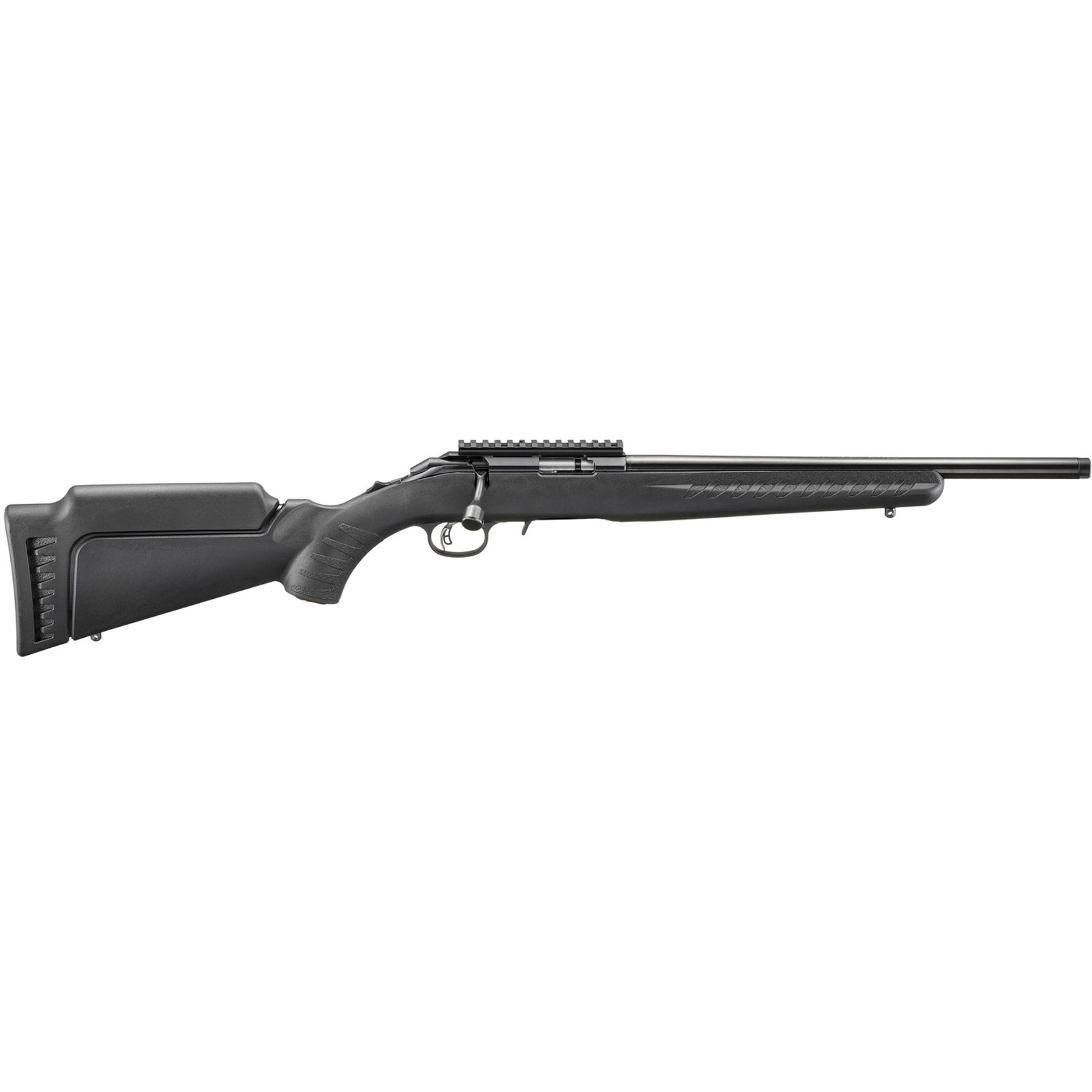 RUGER American Rimfire 22 WMR 16.1in 9rd Black Bolt-Action Rifle (8392)-img-0