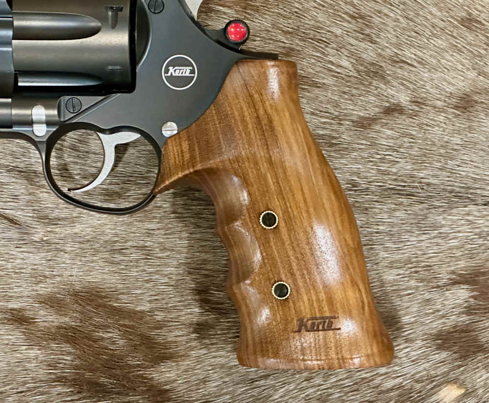 KORTH NXR 6-SHOT 44 REM MAG 4" BARREL W/ COMPENSATOR, TURKISH WOOD GRIP-img-12