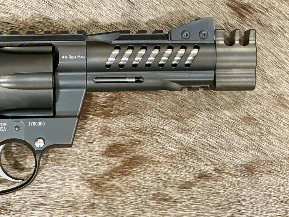 KORTH NXR 6-SHOT 44 REM MAG 4" BARREL W/ COMPENSATOR, TURKISH WOOD GRIP-img-6
