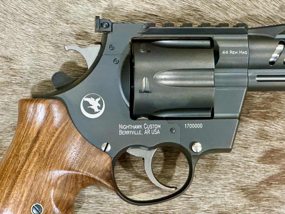KORTH NXR 6-SHOT 44 REM MAG 4" BARREL W/ COMPENSATOR, TURKISH WOOD GRIP-img-5