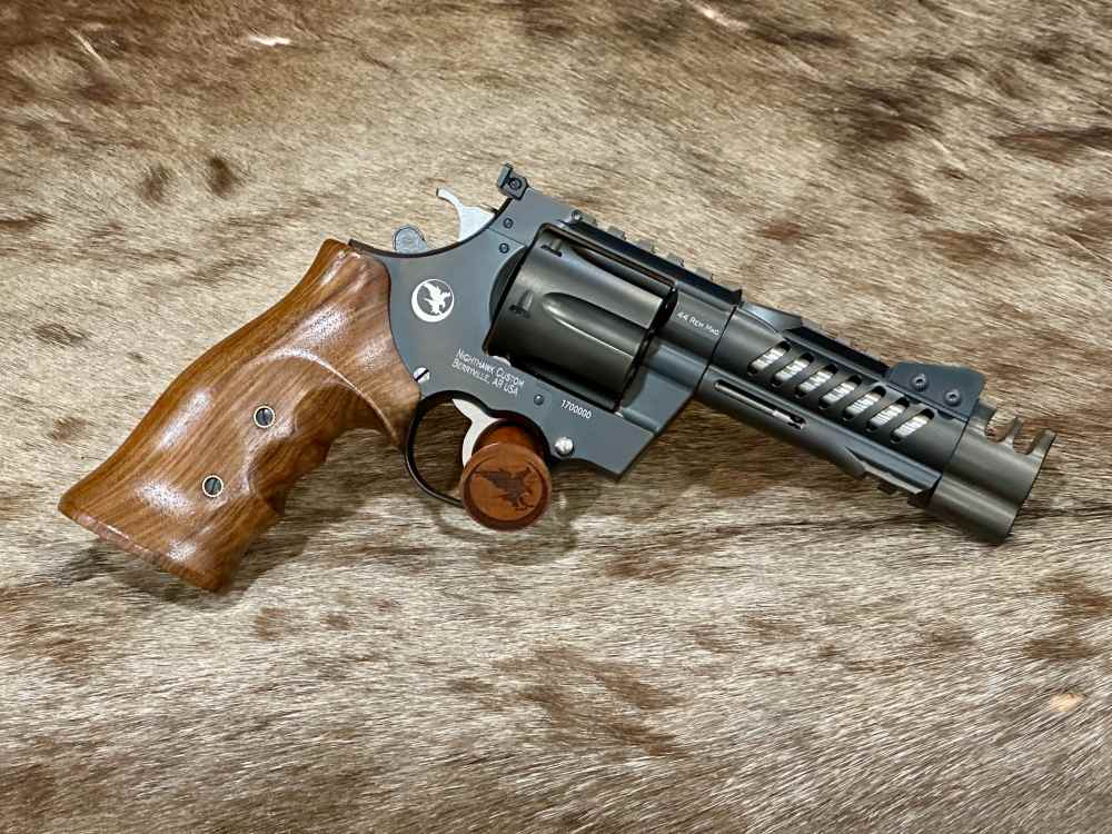 KORTH NXR 6-SHOT 44 REM MAG 4" BARREL W/ COMPENSATOR, TURKISH WOOD GRIP-img-0