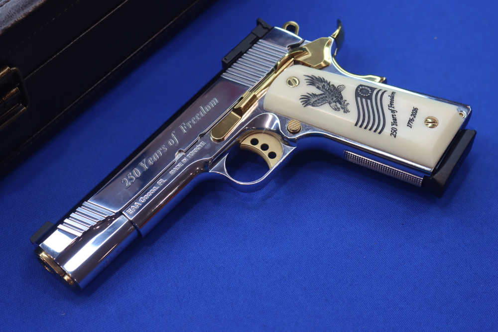 EAA 250TH Anniversary Model MC1911 Pistol High Polish 45ACP 1911 Deluxe 45-img-1