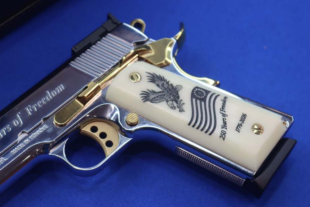 EAA 250TH Anniversary Model MC1911 Pistol High Polish 45ACP 1911 Deluxe 45-img-5