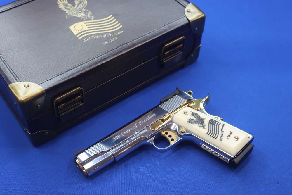 EAA 250TH Anniversary Model MC1911 Pistol High Polish 45ACP 1911 Deluxe 45-img-0