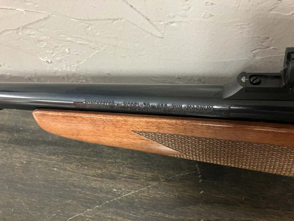 Winchester model 70 .458 Win. mag 22" NICE! NO RESERVE!-img-4