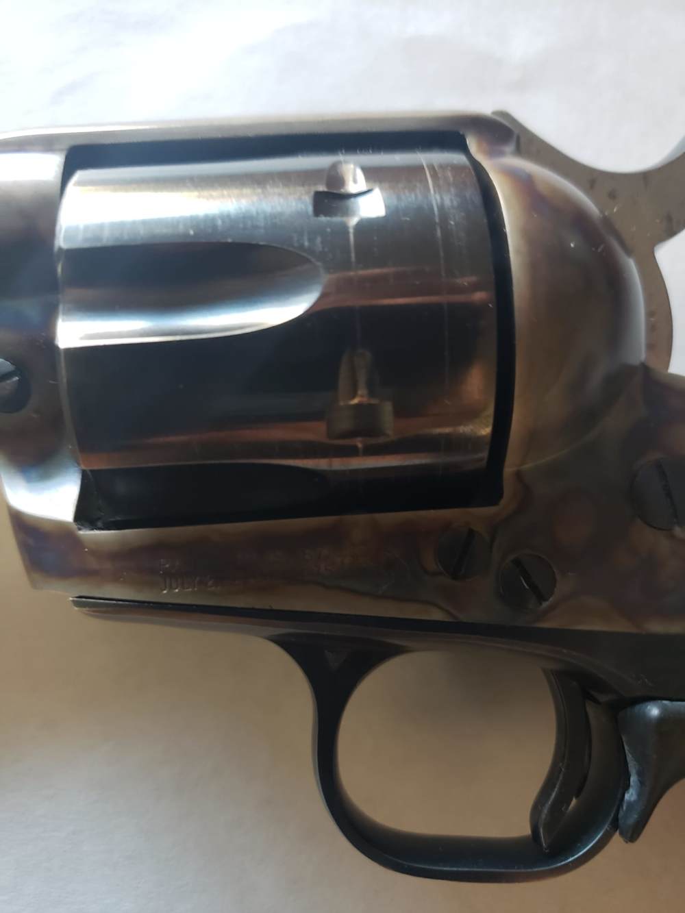1957 Colt SAA Single Action Army - 2nd Gen .38 Special 5½" Blue - Collector-img-1