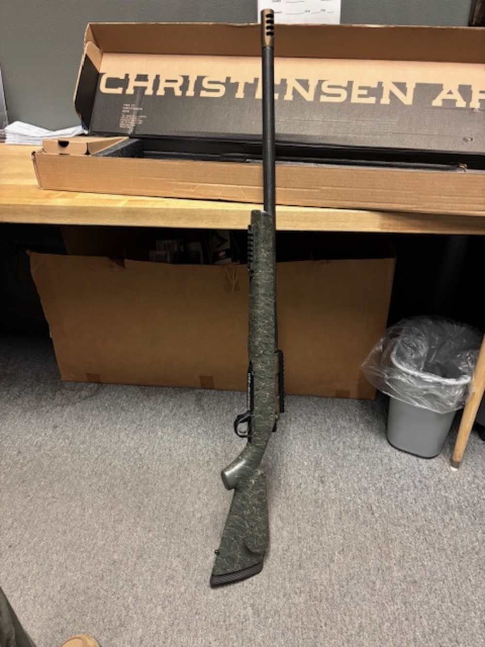CHRISTENSEN ARMS TRAVERSE 6.5CREEDMOOR 24" CARBON FIBER BARREL BURNT BRONZE-img-1