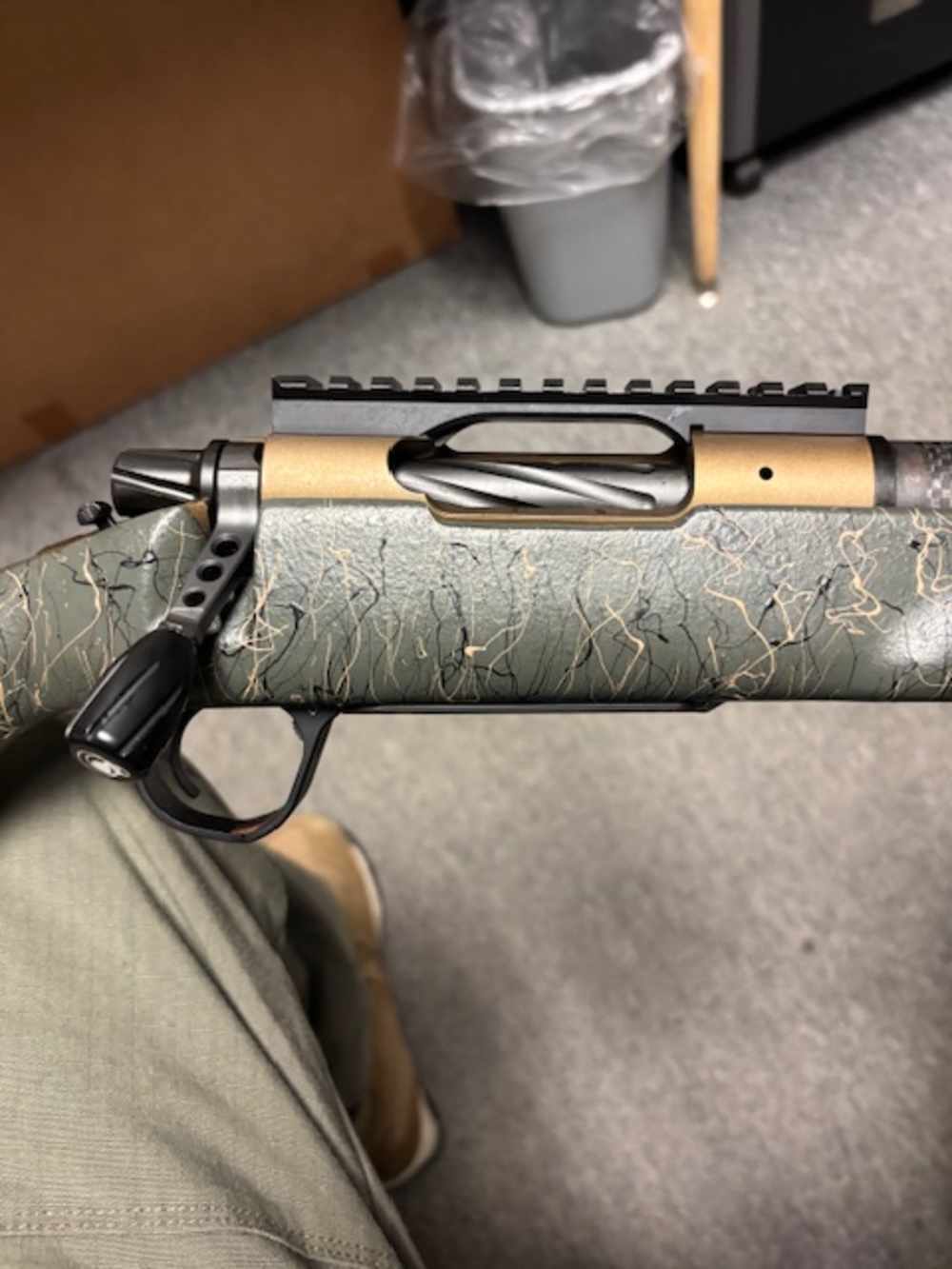 CHRISTENSEN ARMS TRAVERSE 6.5CREEDMOOR 24" CARBON FIBER BARREL BURNT BRONZE-img-2