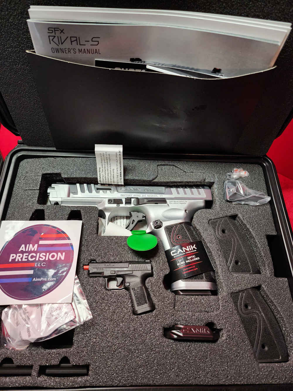 CANIK SFX RIVAL-S 9MM CHROME 5" MO2 STEEL FRAME | MECANIK MO2-img-5