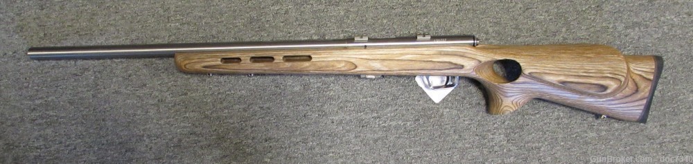 Savage Mark II BTVS 22 rifle with thumbhole stock-img-7