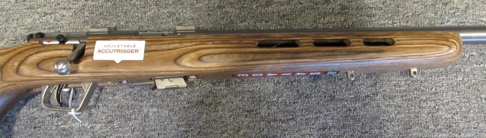 Savage Mark II BTVS 22 rifle with thumbhole stock-img-2