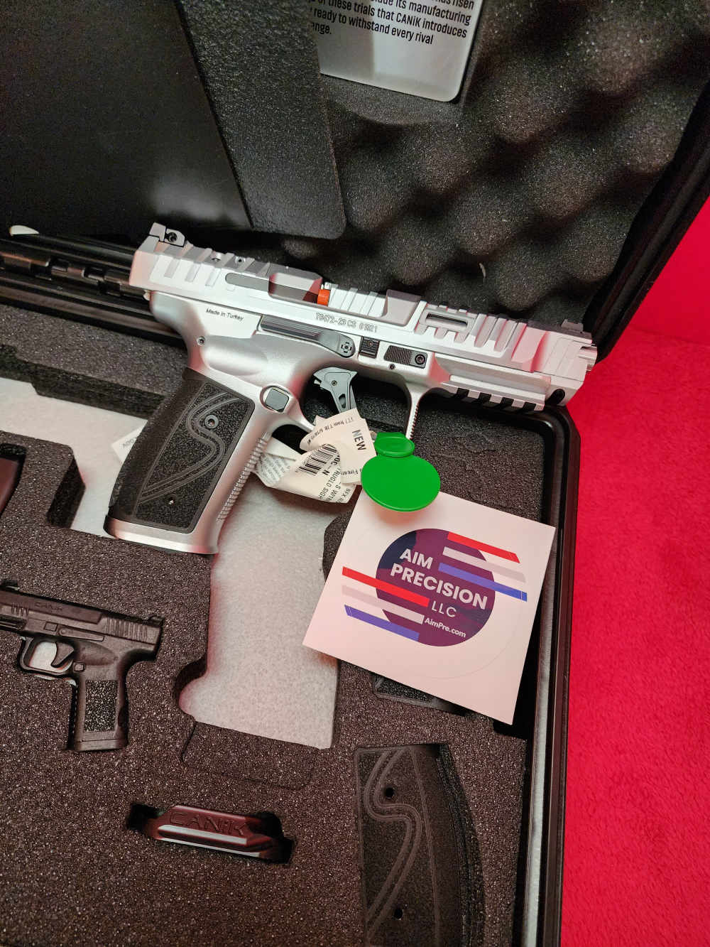 CANIK SFX RIVAL-S 9MM CHROME 5" STEEL FRAME-img-4