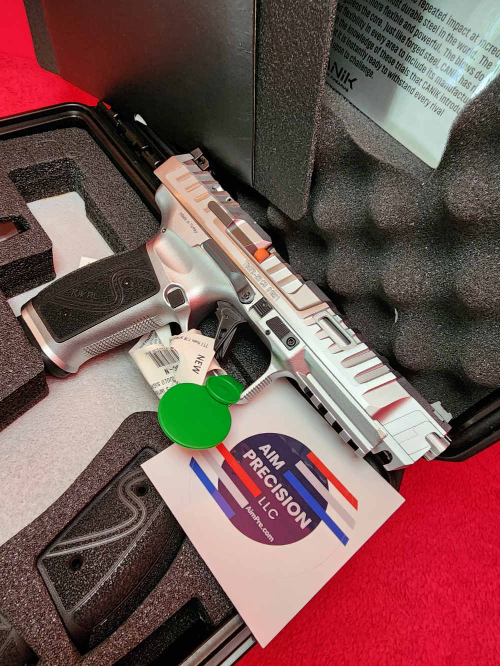 CANIK SFX RIVAL-S 9MM CHROME 5" STEEL FRAME-img-5