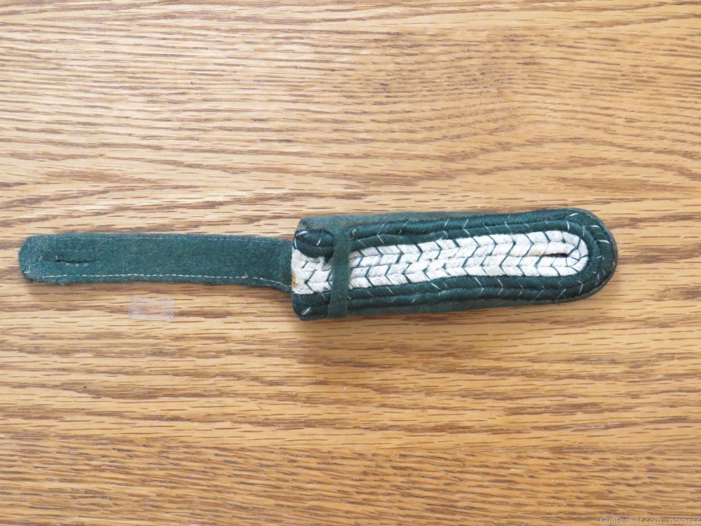 WWII GERMAN SHOULDER BOARD Land Customs Service - ZollAssistent Ausserplanm-img-6