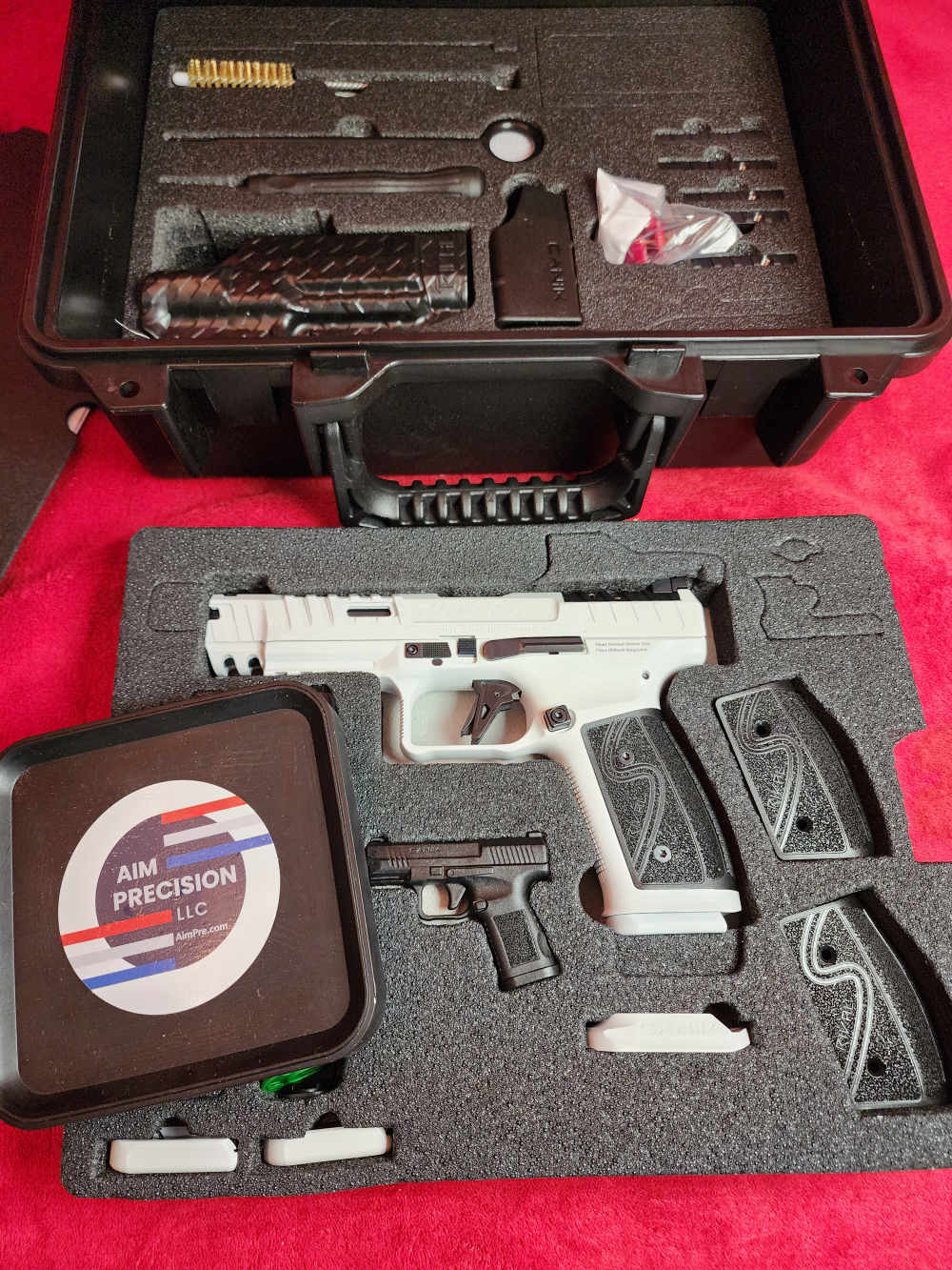 CANIK SFX RIVAL-S 9MM WHITE CERAKOTE STEEL FRAME -img-1
