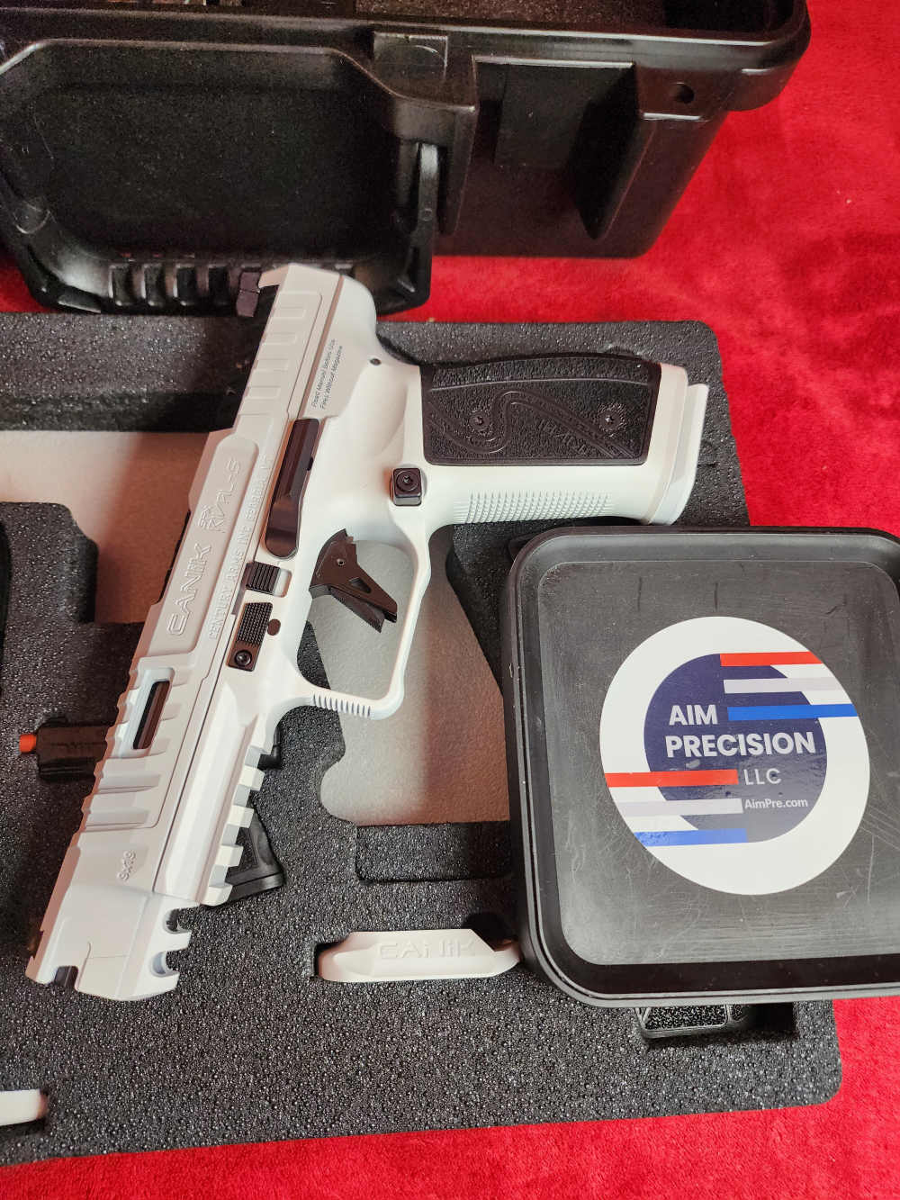 CANIK SFX RIVAL-S 9MM WHITE CERAKOTE STEEL FRAME -img-4