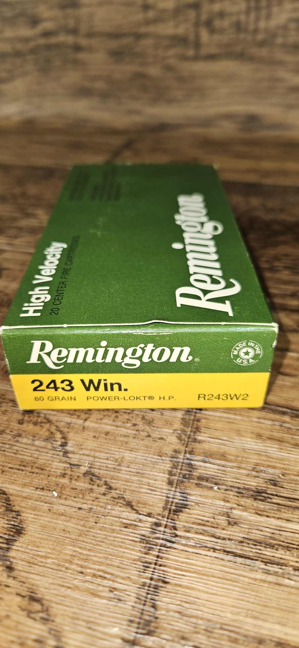 (LW-A6) Remington .243 Winchester 80gr Power-Lokt H.P. 20 Rounds-img-1