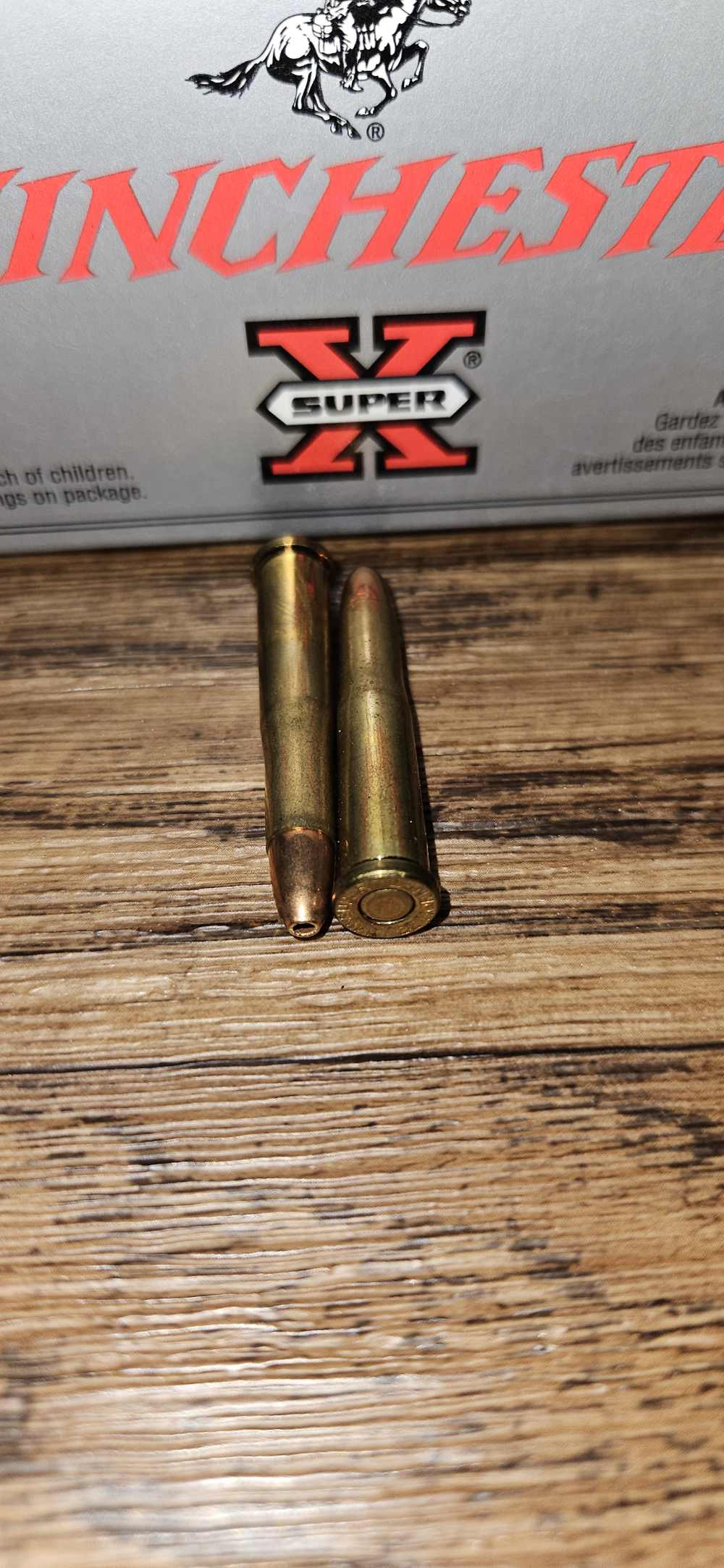 (LW-A5) Vintage Winchester Super X .22 Hornet 46gr Hollow Point 50-Rds-img-2