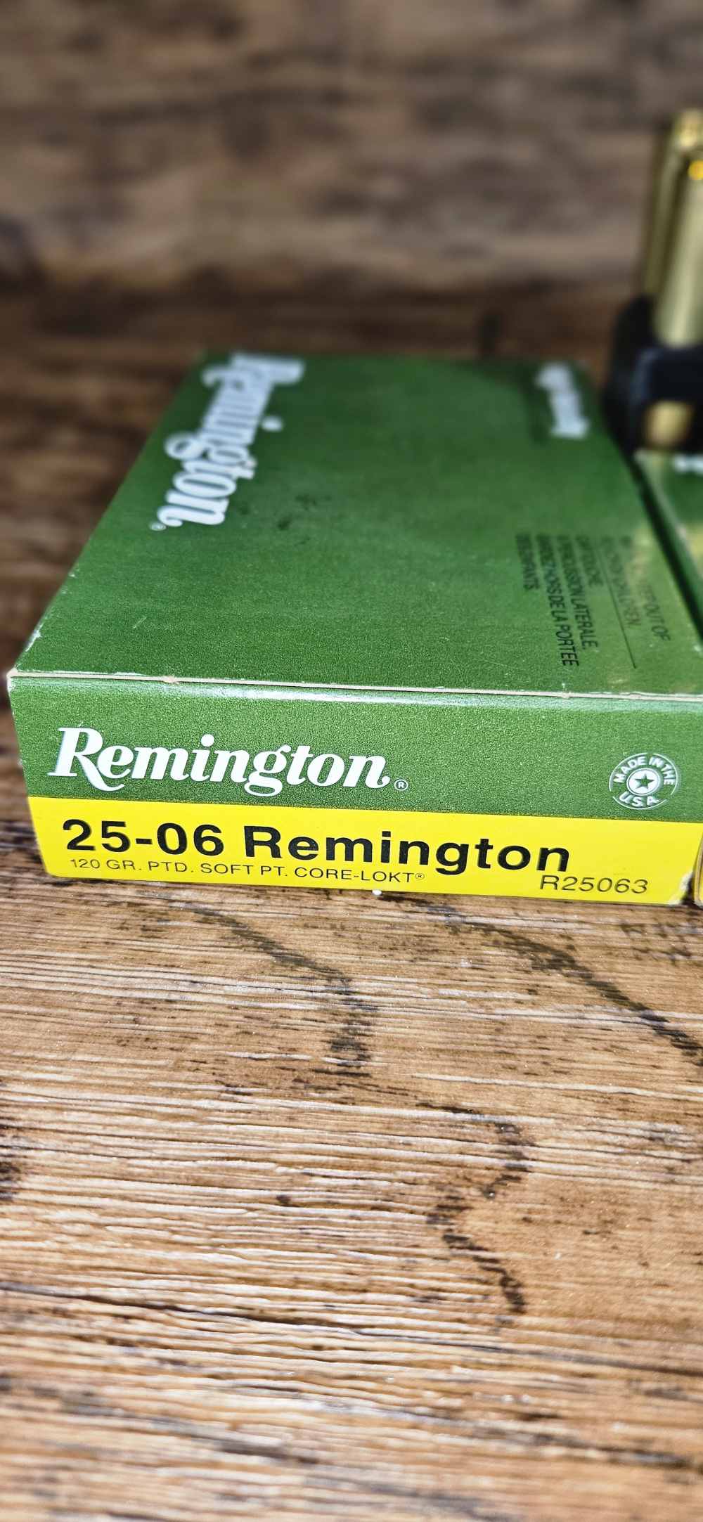 (LW-A10) Vintage Remington .25-06 120gr PTD. Soft Point Core-Lokt Power-Lok-img-1
