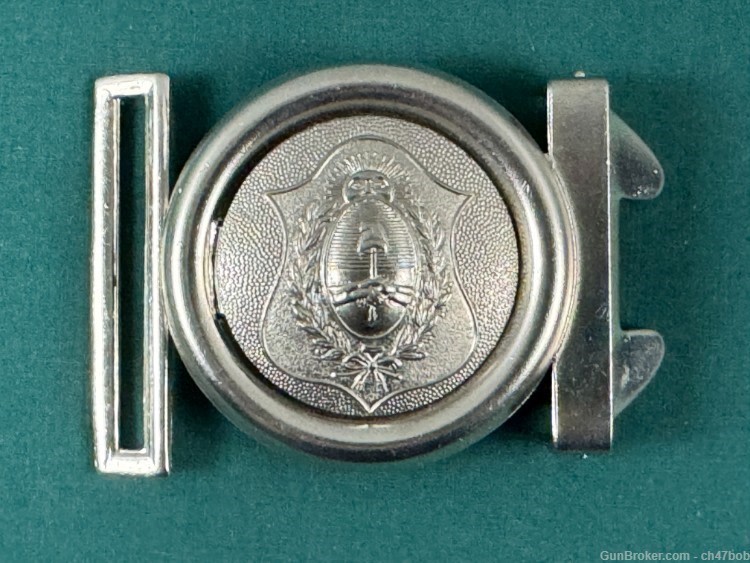 ARGENTINE COAT OF ARMS CREST BELT BUCKLE EXCELLENT-img-0